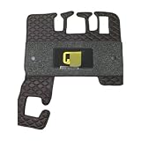 Generic Compatible with CT 312 313 320 323 329 330 336d D2 Cab Floor Rubber Foot Mat Excavator Accessories (CT 312D Black)