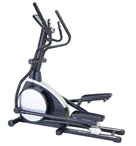 AsViva, Bicicletta ellittica Ergometer Cardio E2 Elliptical, Nero (schwarz), Taglia unica