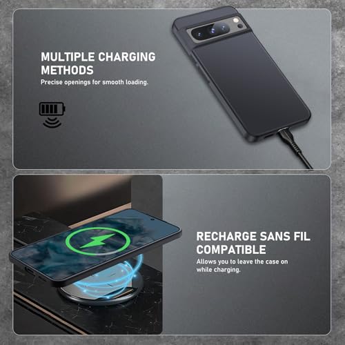 Coque rigide Google Pixel 8 Pro légère et mate pour le quotidien urbain - 3