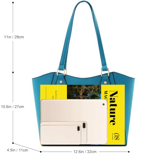 Image of CHICAROUSAL Tote Handbags Purses for Women PU Leather Womens Shoulder Bag | Large Tote Bag for Women, Shoulder Purse, Vegan Leather Purses for Women, Women's Handbags