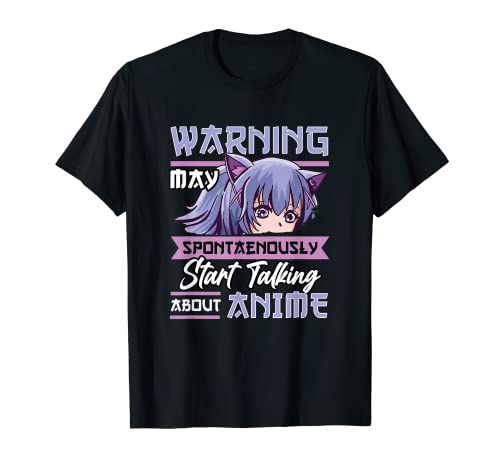 L'avertissement peut spontanément commencer à parler de Anime Tee V2 T-Shirt