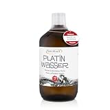 Platino colloidale 1000ml / 10ppm HVAC - acqua di platino prodotta in un ambiente di laboratorio | Flacone in vetro ambrato Misurino | Alta concentrazione Migliore efficacia Made in Austria