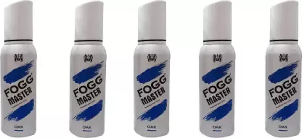 FOGG Men & Women Master Oak (Pack Of 5) Fresh Scent Body Spray - & (600 Ml, Pack Of 5)-image-6