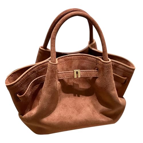 Sac bandoulière en cuir daim pour le bureau et les sorties citadines