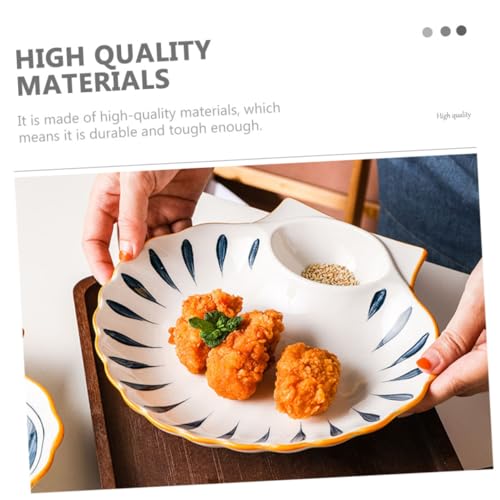 Plato decorativo cerámico para sushi estilo japonés miniatura 2