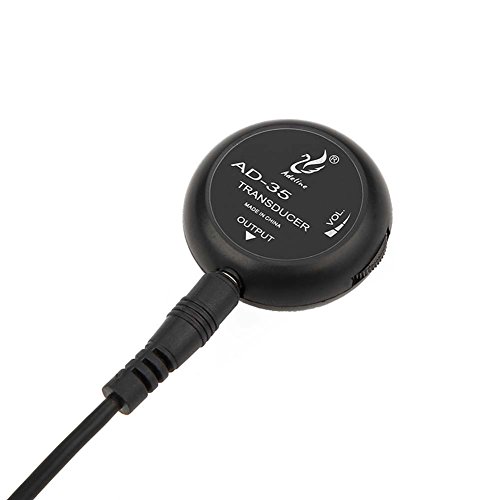 Mini Piezo Pickup, Contact Microphone Transducer For Acoustic Guitar Violin Ukelele #TOP7