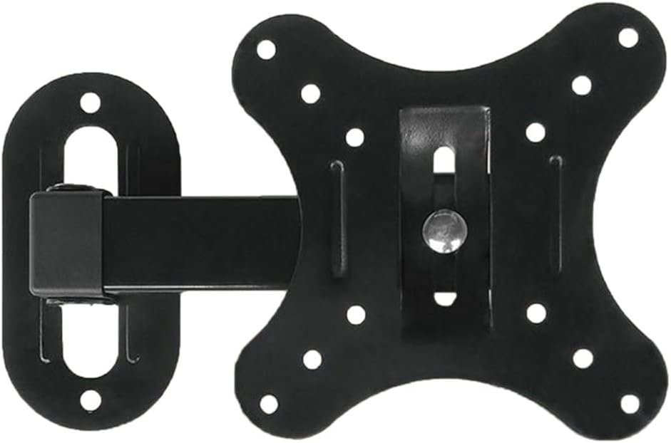 Adjustable TV Wall Mount Bracket Flat Panel Frame for 14 to 24 Inch LCD LED Monitor