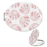 Miroir compact portable : ce miroir compact ovale de taille voyage mesure 8,5 x 6,5 cm avec un profil fin de moins de 1 cm d'épaisseur. Le miroir ovale grand mais compact est facile à tenir et offre une vue large et claire. Parfait pour les voyages, le camping, le travail ou les retouches quotidiennes, ce mini miroir de maquillage se glisse sans effort dans n'importe quelle poche, sac à main ou trousse de toilette pour une utilisation en déplacement.