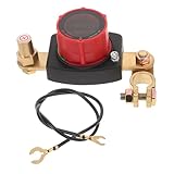 Conception : compatible avec différents types de véhicules, des camping-cars aux quads, cet interrupteur d’arrêt de remplacement est doté d’un système de déconnexion par le haut pour une installation rapide. il sert également d’isolateur et d’interrupteur de batterie marine