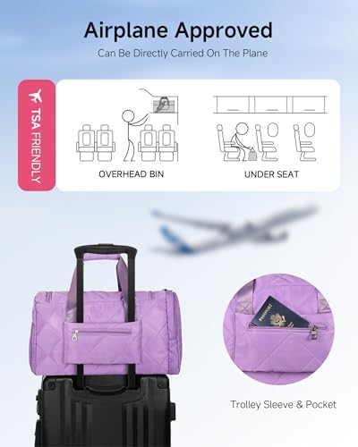 Elilier Initial Travel Duffel Bag