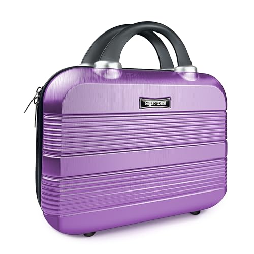 GigabitBest 14" Portable Hard Shell Makeup Travel Case - Stylish