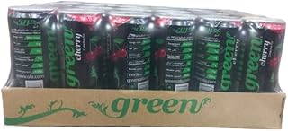جرين كولا كانز بطعم الكريز 330 ملل * 24 قطعه