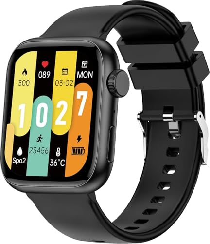 ⌚【Effettuare e rispondere alle chiamate】È possibile collegare l'orologio in modalità wireless al telefono. Dopo aver collegato l'orologio al telefono, è possibile effettuare e rispondere alle chiamate direttamente sull'orologio senza rispondere al telefono.