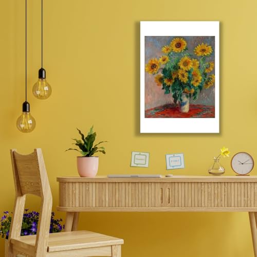 Claude Monet Tournesols grand format XL pour décorer votre salon