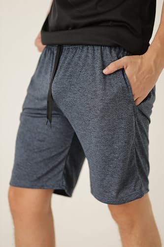 Kit 4 Bermudas Shorts Dry Fit Com Bolso Academia Treino (BR, Alfa, G, Regular, Regular, MIX 4)
