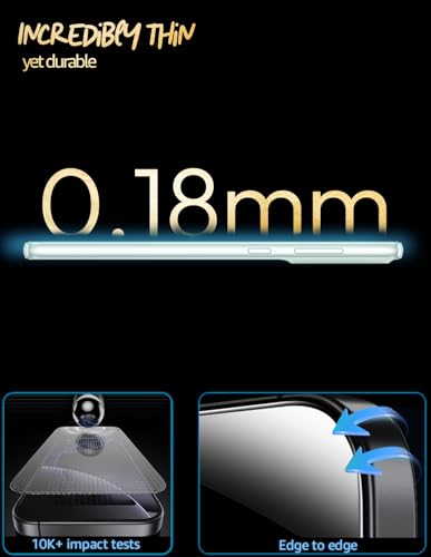 Image of Lensarmor Compatible with Samsung Galaxy A73 / A71 (6.7 Inch) Screen Protector (1 Pack) - Premium 9H Tempered Glass, Military-Grade Protection, HD Clear Display & Case-Friendly Fit