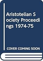 Aristotelian Society Proceedings 0416100406 Book Cover