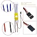 Yuuhseel 2PCS High-Power Brushless Motor Electronic Speed Controller ESC 30A for RC Plane Helicopter