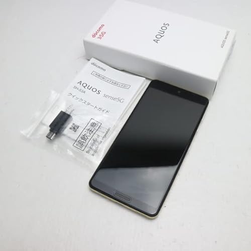 SIMフリー docomo AQUOS sense5G SH-53A スマートフォン本体 白ロム