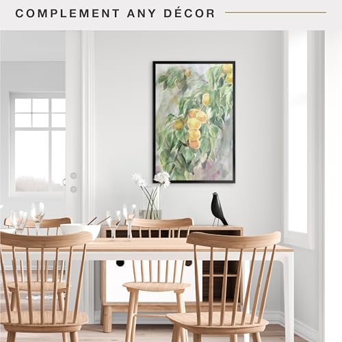 Image of MCS Foundation 20x30 Poster Frame Traditional Black, Vertical & Horizontal Wall Hanging Large Picture Frame for Photos, Posters & Art Prints (1-Pack)