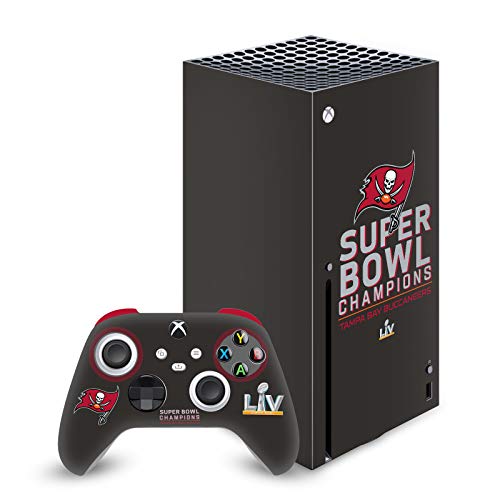 Autocollant Xbox Series X Tampa Bay Buccaneers pour habiller votre salon