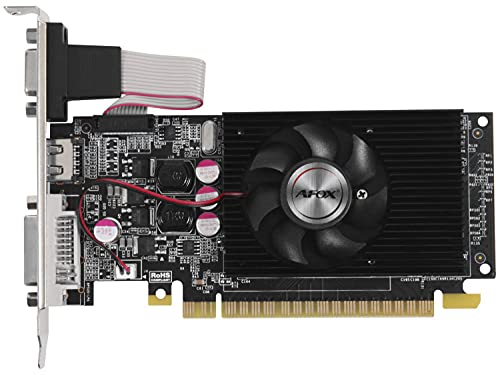 Placa de Vídeo Geforce Afox GT610 2GB DDR3 64BITS LP - AF610-2048D3L5 - 0075538-01