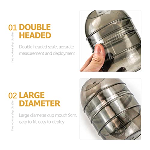 2 ciotole per capelli con scala di misurazione