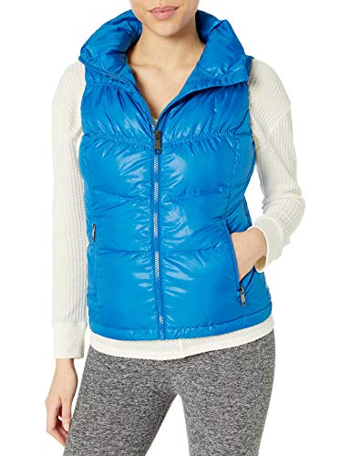Marc New York Performance Women's Puffy Collar Chevron Vest, Skydiver, Medium