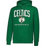 Ultra Game Men's NBA Official Super Soft Teamster Hoodie Sweatshirt, Boston Celtics, Team Color, Small