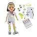Emily Rose 14 Inch Doll Clothes | USA 8 Piece Soccer World Cup Uniform Including Shin Guards and Gold Medal! | Fits American Girl Wellie Wishers Dolls | Gift Boxed!