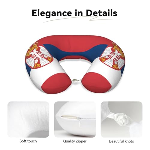 Almohada de viaje en espuma viscoelástica cervical lavable miniatura 3