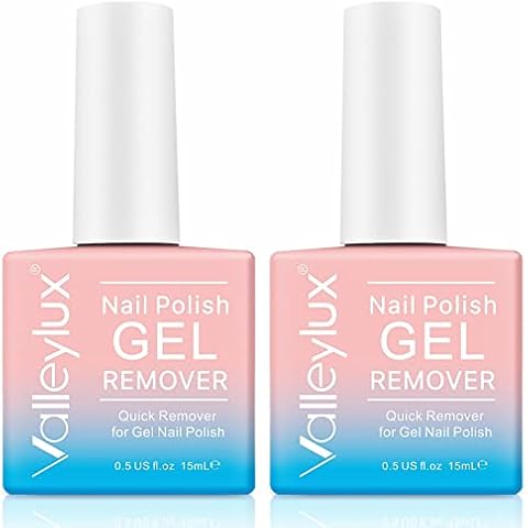 2 Pack Gel Nail Remover ,Gel Nail Polish Remover Professional Nails Polish Remover,Quickly Removes Soak-Off Gel Polish-2 Pack-NO-IRRITATING Cover