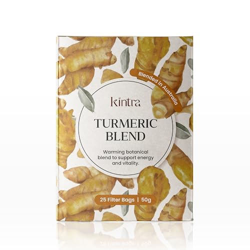 Kintra Foods Turmeric Blend Super Food Herbal Tea 25 Teabags, 50 g