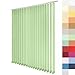 Produktbild Sun World Lamellenvorhang nach Maß, 27 Farben, alle Größen Lamellen, Maßanfertigung, inkl. Deckenschiene, Schiebevorhang, Vertikaljalousie (Light Green, Höhe: 235cm x Breite: 175cm)