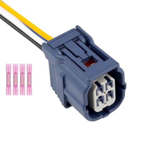 Svicari Alternator Wiring Harness Connector Pigtail Plug Compatible with Honda