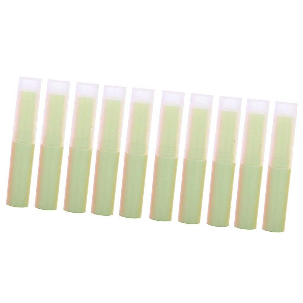 ＡＷＨＡＯ 10 Pieces 4G Vacuum Tube Containers, Small Storage Containers, Light Green, as described