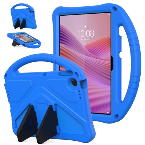 Aokil For Lenovo Tab (10.1�^�E2025�N���f��) �P�[�X Lenovo Tab ZAEH0063JP/ZAEH0157JP�p �P�[�X �q���� �L�b�Y�J�o�[ EVA�� �ϏՌ� �y���ď�v ������t�� �X�^���h�֗� �s�b�^���t�B�b ��