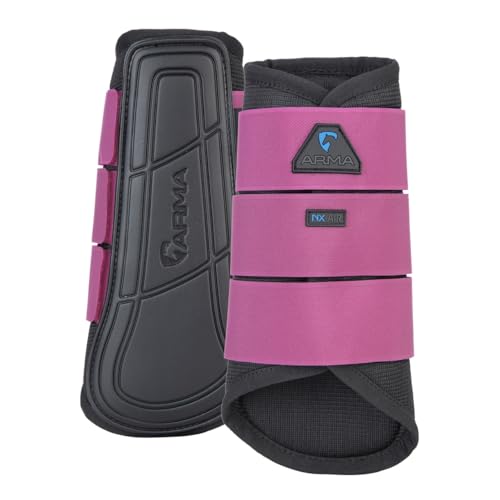 Shires Arma Air Motion Brushing Boot Pony Raspberry