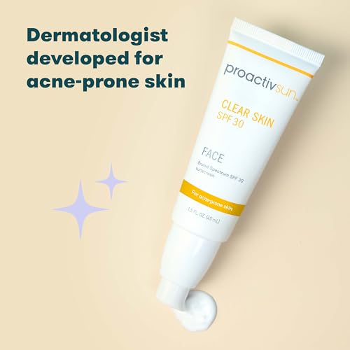 image for Proactiv Clear Skin Face Sunscreen Moisturizer With SPF 30 - Hydrating