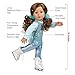 Adora Amazing Girls - 18” Fashion Doll, Poseable Limbs, Rooted Hair for Styling, Open and Close Eyes, Soft Huggable Body | Stylish Playmate (Ice Skating Ava)