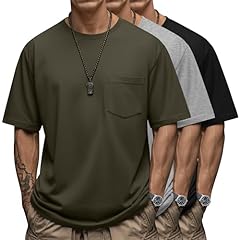 Black, Army Green, Light Mixed Gray