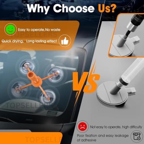 Image of Upgraded Windshield Repair Kit (2026 Edition) - Advanced DIY Car Glass Crack Repair Tool for Chips, Bulls-Eye, Star Cracks & Nicks | Quick Restoration & Resin Repair Set for All Vehicles (1)