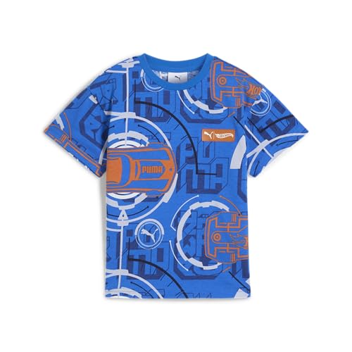 PUMA Boys' Hot Wheels Relaxed Cotton Graphic T-Shirt