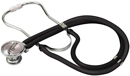School Health Sprague Rappaport-Type Stethoscope (Black)