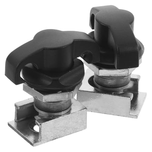 DIYEAH Lot De 2 Serrures Métalliques Pour Armoire Camion Poignée En T Équipement Poignée Serrure Sécurité De Porte Type T D & # 39 Armoire De Porte De