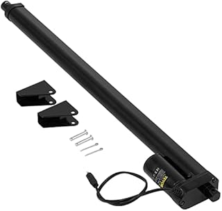 Happybuy Wspornik montażowy siłownika liniowego 12 V DC 508 mm, wytrzymały 900 N, 5 mm/s, podnośnik silnika elektrycznego, do fotela, stołu, stołu, do masażu, sofy, elektryczny siłownik liniowy