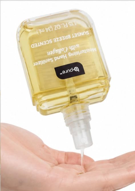 B Pure Moisturizing Hand Sanitizer (orange) image 3