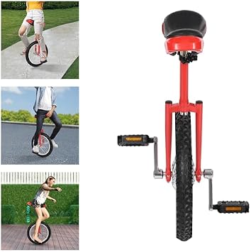 Electric Unicycle 16 Inch Wheel Height Adjustable for Adults - Fitness Exercise Balance Training Outdoor Cycling