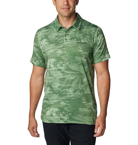 Polo Tech Trail Columbia de randonnée pour homme, coloris Cantine Beachwood, taille L