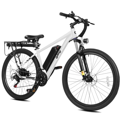 Qlife Racer Electric Bike for Adults - 21-Speed Mountain Lightweight Ebike with Peak 1000W Brushless Motor,48V 375Wh Removable Battery,26X2.1 Tire Step Over E-MTB,Up to 40 Miles Range image 12